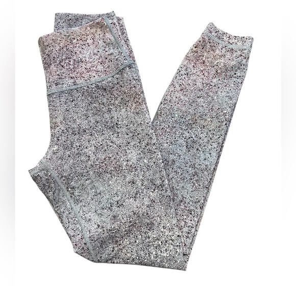 Lululemon Wunder Under Hi-Rise 7/8 Tight Summer Haze Multi - Size 4 - Picture 3 of 7